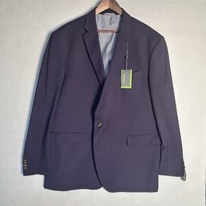 John Bartlett Statements Suit Coat Blazer Mens 52L Performance Stretch New
